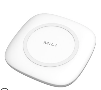 MiLi蘋果X無線充電器iPhone8手機(jī)iPhone8Plus快充QI無限X專用8P八三星s8通用s9安卓mix2s小米10W便攜7.5W底座