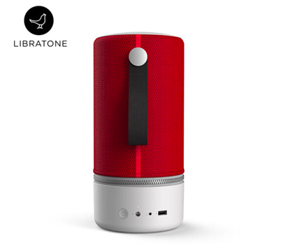 小鳥音響（Libratone） Zipp2 智能家用音響無線音箱/智能音響/藍牙音箱/ WIFI音箱 紅色