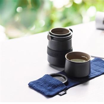 便攜茶具旅行茶具 一壺一杯快客杯隨手杯單人功夫茶具 樂(lè)享杯