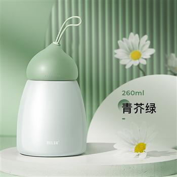 物生物迷你保溫杯女士高顏值兒童不銹鋼杯子可愛小巧便攜學生水杯