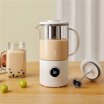 鳴盞奶茶機家用小型多功能mini養(yǎng)生壺辦公室迷你型網(wǎng)紅黑茶煮茶器