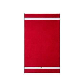 LCMJ-005 Lacoste CASUAL 運動巾單條紅 50*100cm