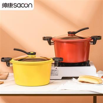 帥康（Sacon） 帥康微壓鍋家用煮鍋不粘鍋微壓鍋密封鎖鮮電磁爐燃?xì)庠疃喙δ? /></a>
                                    <div   id=