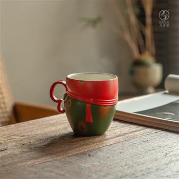 萬(wàn)仟堂（Edenus）茶杯 陶瓷高檔主人杯泡茶杯女士辦公杯家用功夫茶杯水杯