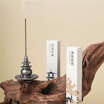 唯詩(shī)氣味杭州中式香薰沉香檀香線香禮盒漢方香杭州特色文創(chuàng)禮品