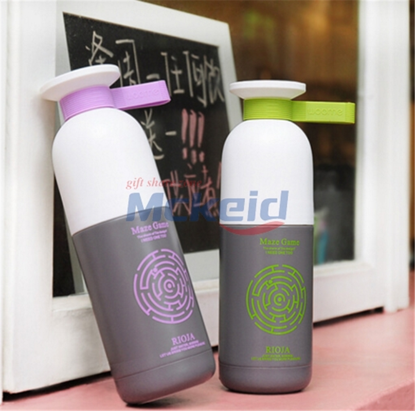 艾可思 卓騎保溫杯 手提硅膠帶 可拆洗防磨損底墊 點噴技術(shù)不易掉漆
