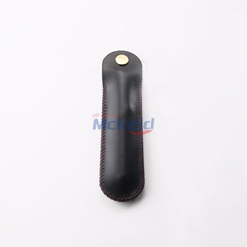 進(jìn)口高檔頭層植鞣革牛皮手工制作通用學(xué)生創(chuàng)意文具隨身筆袋