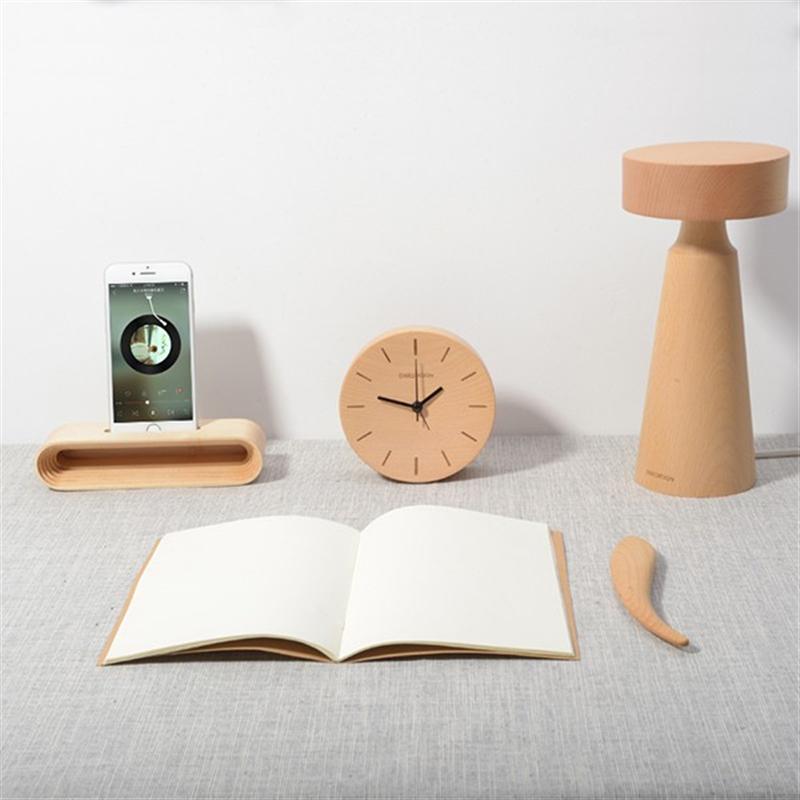 本來設(shè)計新品 原木創(chuàng)意手機支架手機座擴音器禮物 