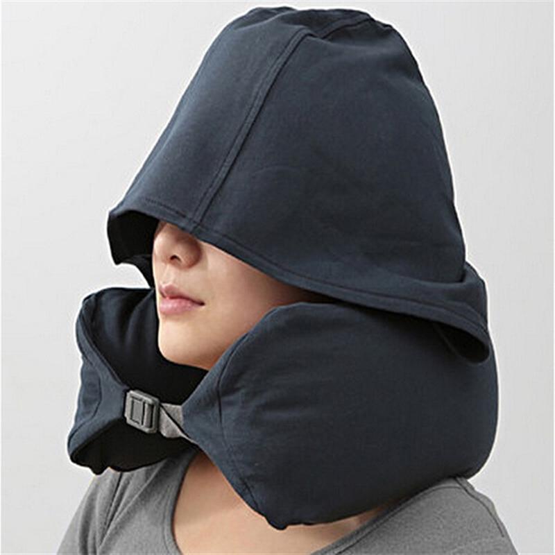 便攜收納 連帽U型枕