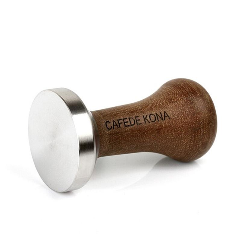 CAFEDE KONA壓粉器 不銹鋼壓粉器 實心壓粉錘 51/57.5mm 51mm