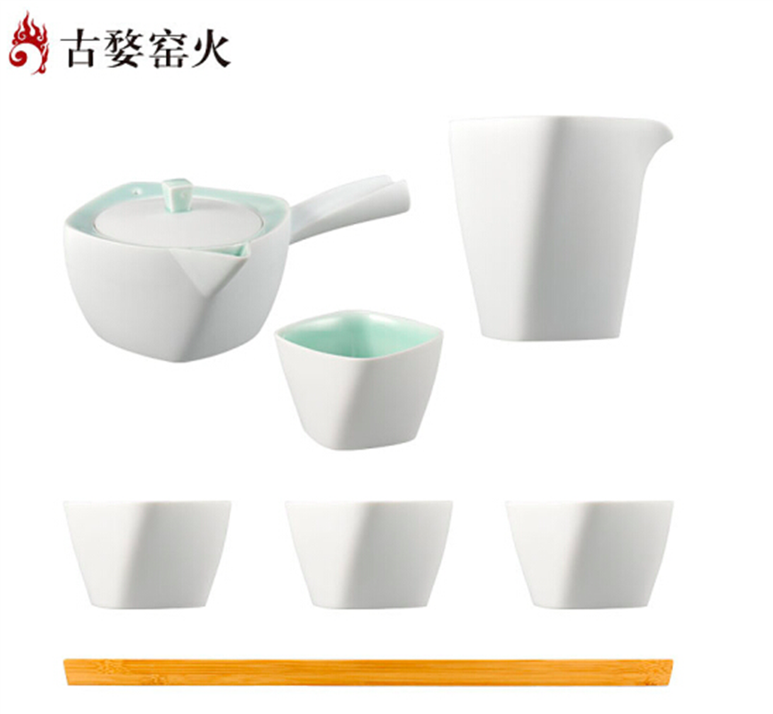 古婺窯火 經典永藏系列 扭轉乾坤 一壺四杯一公道 禮盒包裝 扭轉乾坤