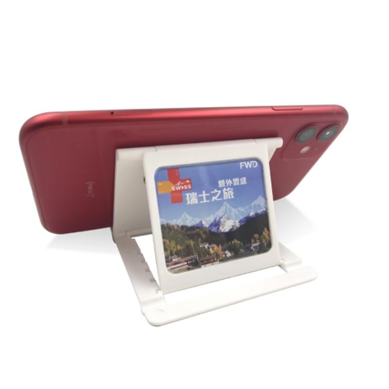 新款創(chuàng)意廣告促銷多功能相框手機架折疊手機座便簽本