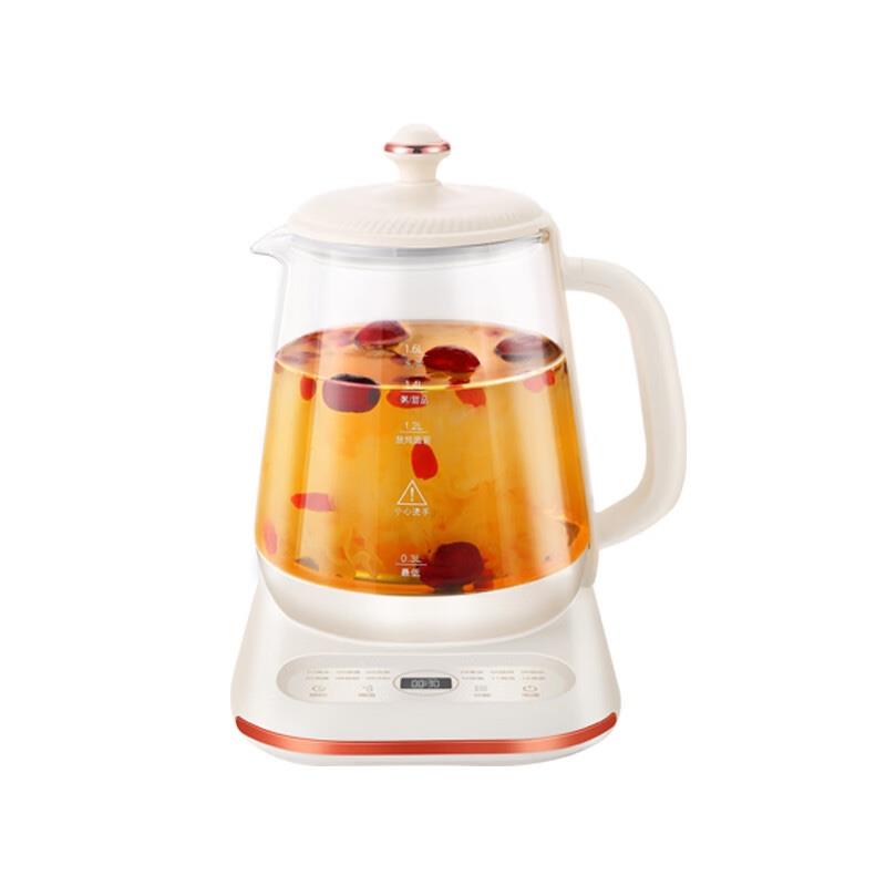 Bermaning英國(guó)Bermaning智能養(yǎng)生壺BM-Y08家用大容量煮茶器辦公室小型玻璃電水壺養(yǎng)身茶壺